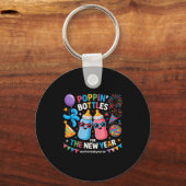 Pn Bottles For The New Year Mother Baby Nurse  キーホルダー (正面)