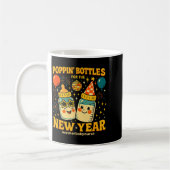 Pn Bottles New Year Mother Baby Nicu Nurse Celebra コーヒーマグカップ (左)