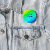 PNB Studios Logo - Wavy Rainbow Background pin/ 缶バッジ (インサイチュ)