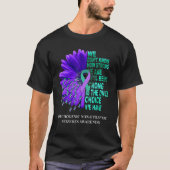 PNES Awareness We Don't Know How Strong Purple Tea Tシャツ (正面)