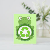 png_5659_Royalty_Free_Clip_Art_Happy_Frog_Huging_ ポストカード (スタンド正面)