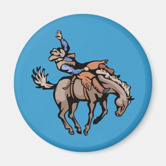 png_cowboys_4162007-108 Rodeo Cowboys Hoases マグネット (正面)