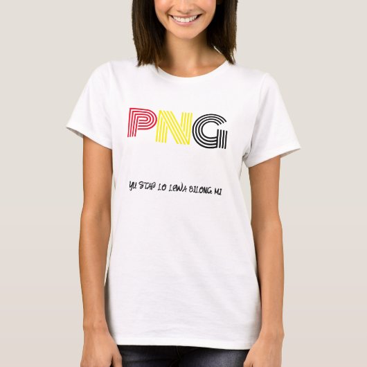 PNG Tシャツ (正面)