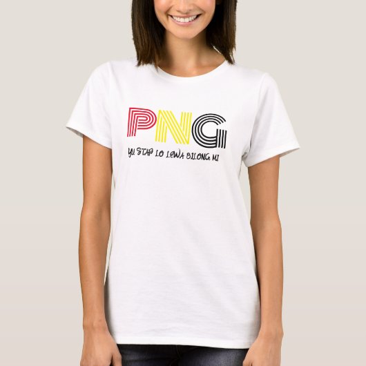PNG Tシャツ (正面)