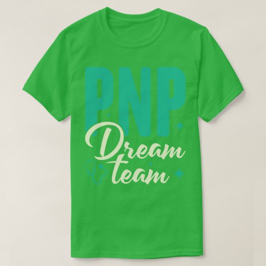 PNPドリームチーム小児ナース開業医ギフト Tシャツ (デザイン正面)