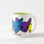 PNP GNTおよび友人のマグ ツートーンマグカップ (正面右)