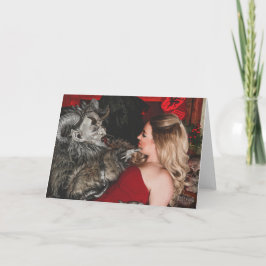 PNWのクランプス　折りたたみホリデーカード シーズンカード