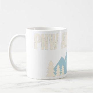 PNWアドベンチャーマグ | PNWマウンテンTシャツ コーヒーマグカップ