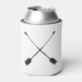 Pnwギフトアイディア、太平洋北西常緑樹 缶クーラー (缶正面)