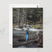 PNWハイカー ポストカード (正面/裏面)