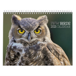PNW BIRDS 2025 - パシフィック・ノースウェストの鳥たち   カレンダー