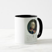 「PoからのチャールズルイAuguste Fouquet (1684-1761年) マグカップ (正面右)