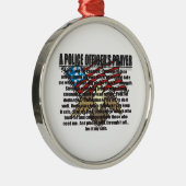 POの祈りの言葉 メタルオーナメント (右)