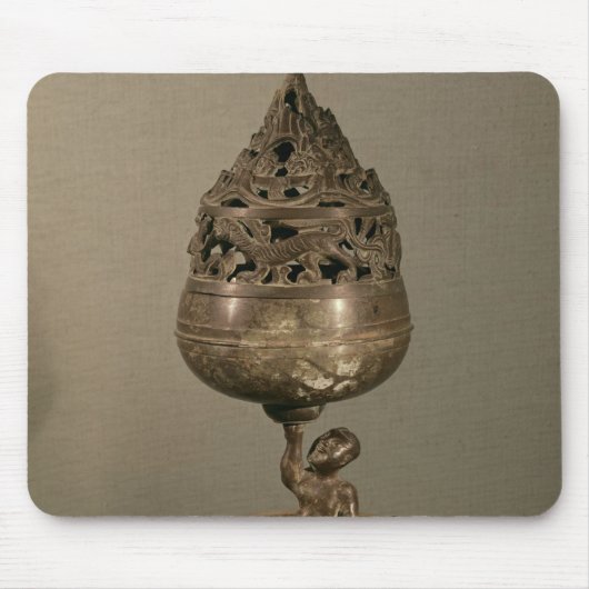 「poシャン語lu'の形をしたCenser マウスパッド (正面)
