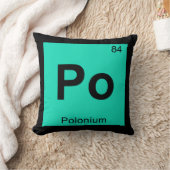Po -ポロニウム化学の周期表記号 クッション (ブランケット)