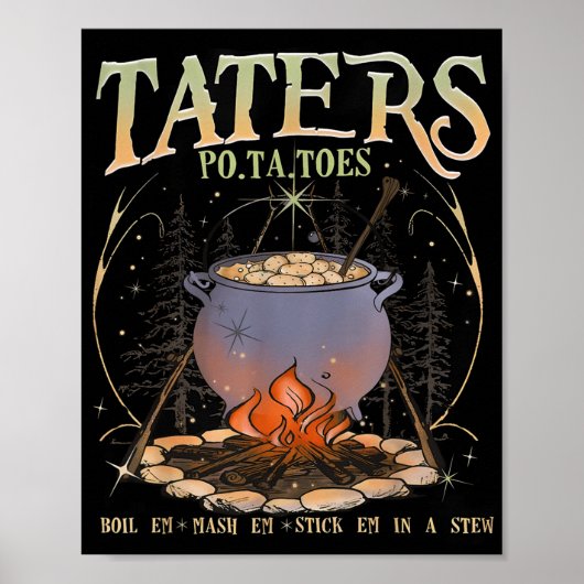 Po-Ta-toesターターはEm Mash Em Stick Em In A St ポスター (正面)