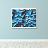 Poblo PicasoがCharles Meade 2015のIt Cubismを愛する キャンバスプリント (インサイチュ (ウッドフロア))