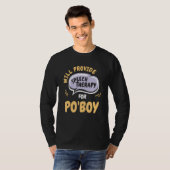 Po'Boyの言語療法を提供 言語聴覚士 Tシャツ (正面フル)