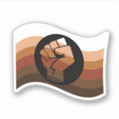 POCカラーフラグ シール (正面)