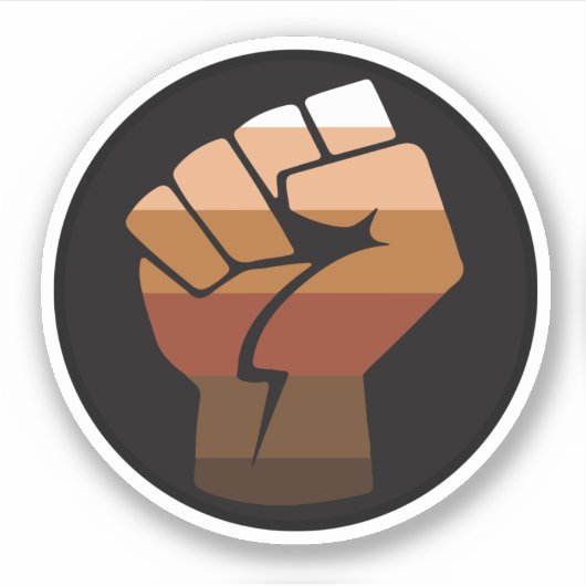 POCストライプフラグ シール (正面)