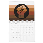 POCプライドフラグ カレンダー (3月 2026)