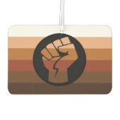 POCプライドフラグ カーエアーフレッシュナー (裏面)