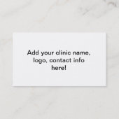 POCA/Your医院の名刺 名刺 (裏面)