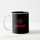 Pocarrカナダのマグ ツートーンマグカップ (左)