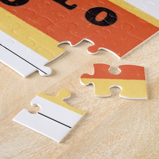 Pocatelloアイダホのヴィンテージ旅行ポスターアートワーク ジグソーパズル (側面)