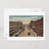 Pocatello, ID - E.センターの表示 ポストカード (正面/裏面)