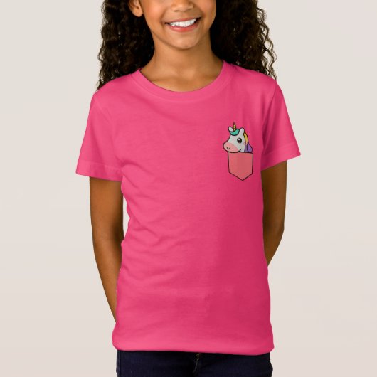 Poche licorne  tシャツ (正面)