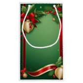 Pochette Cadeau "Houx" スモールペーパーバッグ (裏面)