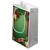 Pochette Cadeau "Houx" スモールペーパーバッグ (裏面アングル)