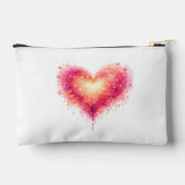 Pochette cœur lumineux artistique アクセサリーポーチ (裏面)