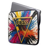pochette de transport pc (guess) ラップトップスリーブ (正面左)