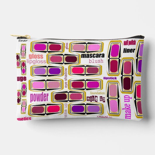 Pochette maquillage ou accessoires アクセサリーポーチ (正面)