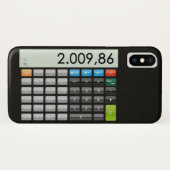 Pocket Calculatorアプリ Case-Mate iPhoneケース (裏面(横))