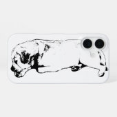 Pocket Calm、シニアラボ iPhone 16ケース (裏面横)