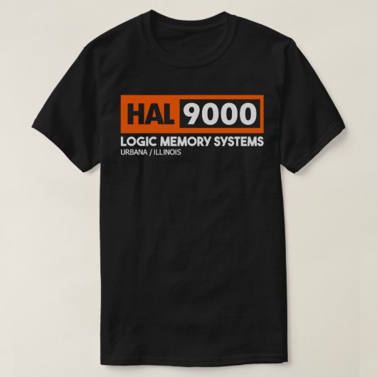Pocket Hal 9000 2001 a宇宙odyssey Tシャツ (デザイン正面)