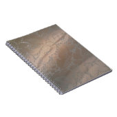 Pocket Journal with Beige Swirl Design  ノートブック (右側)