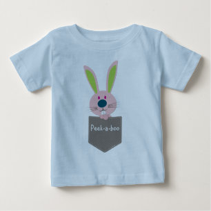 POCKET PALS ::ウサギ1 ベビーTシャツ