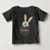 POCKET PALS :: Bunny Rabit 2 ベビーTシャツ (正面)