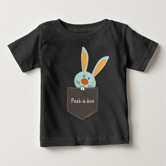 POCKET PALS :: Bunny Rabit 2 ベビーTシャツ (正面)