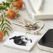 Pocket Quiet Friend キーホルダー (正面右)