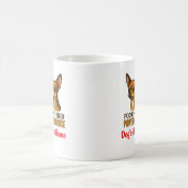 Pocket-Sized Powerhouse Chihuahua, Custom Mug コーヒーマグカップ (中央)