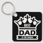 Pocket-Sized Praise – Best Dad Ever Keychain キーホルダー (正面)