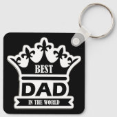 Pocket-Sized Praise – Best Dad Ever Keychain キーホルダー (裏面)