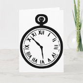Pocket Watch Greeting Cards カード