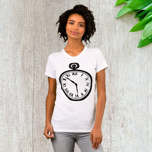 Pocket Watch Womens T-Shirt Tシャツ