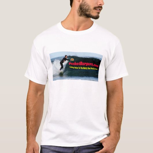 POCKETBURGERS -蜂Jonny Tシャツ (正面)